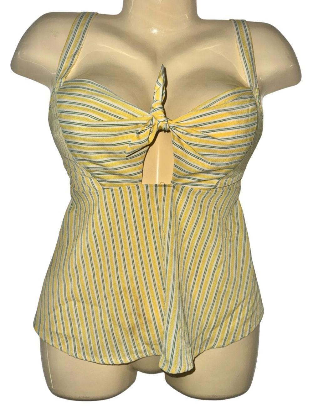 FAVLUX Striped Smocked summer Top